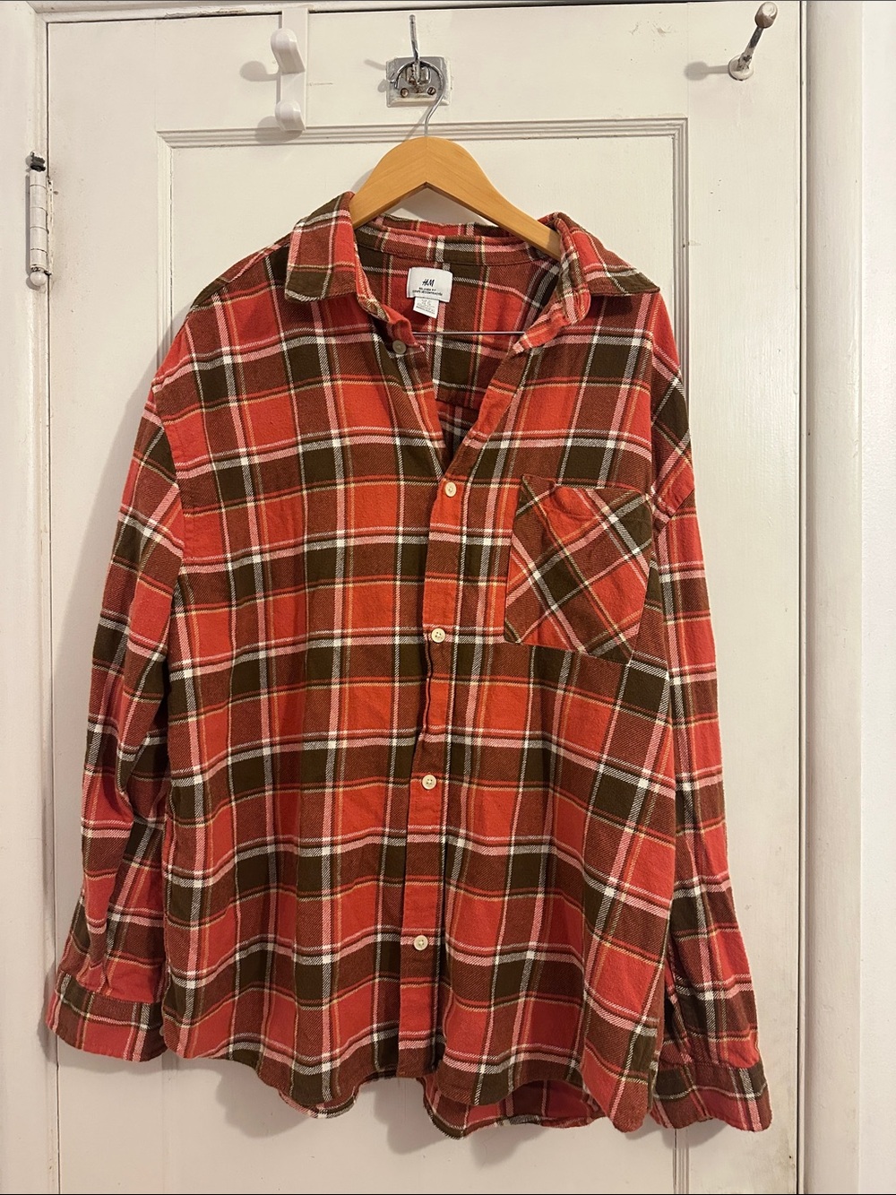 H&M Flannel Button-Up Shirt